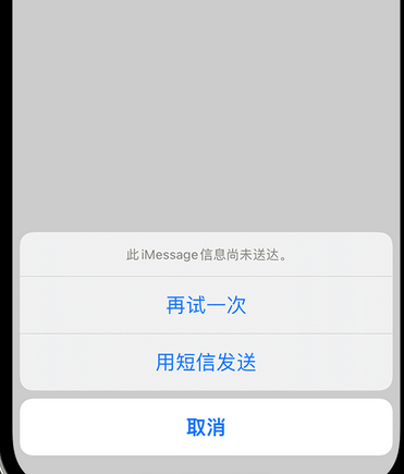 申扎apple维修iPhone上无法正常发送iMessage信息