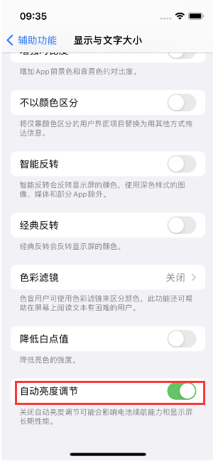 申扎苹果15维修店分享iPhone 15 Pro系列屏幕亮度 